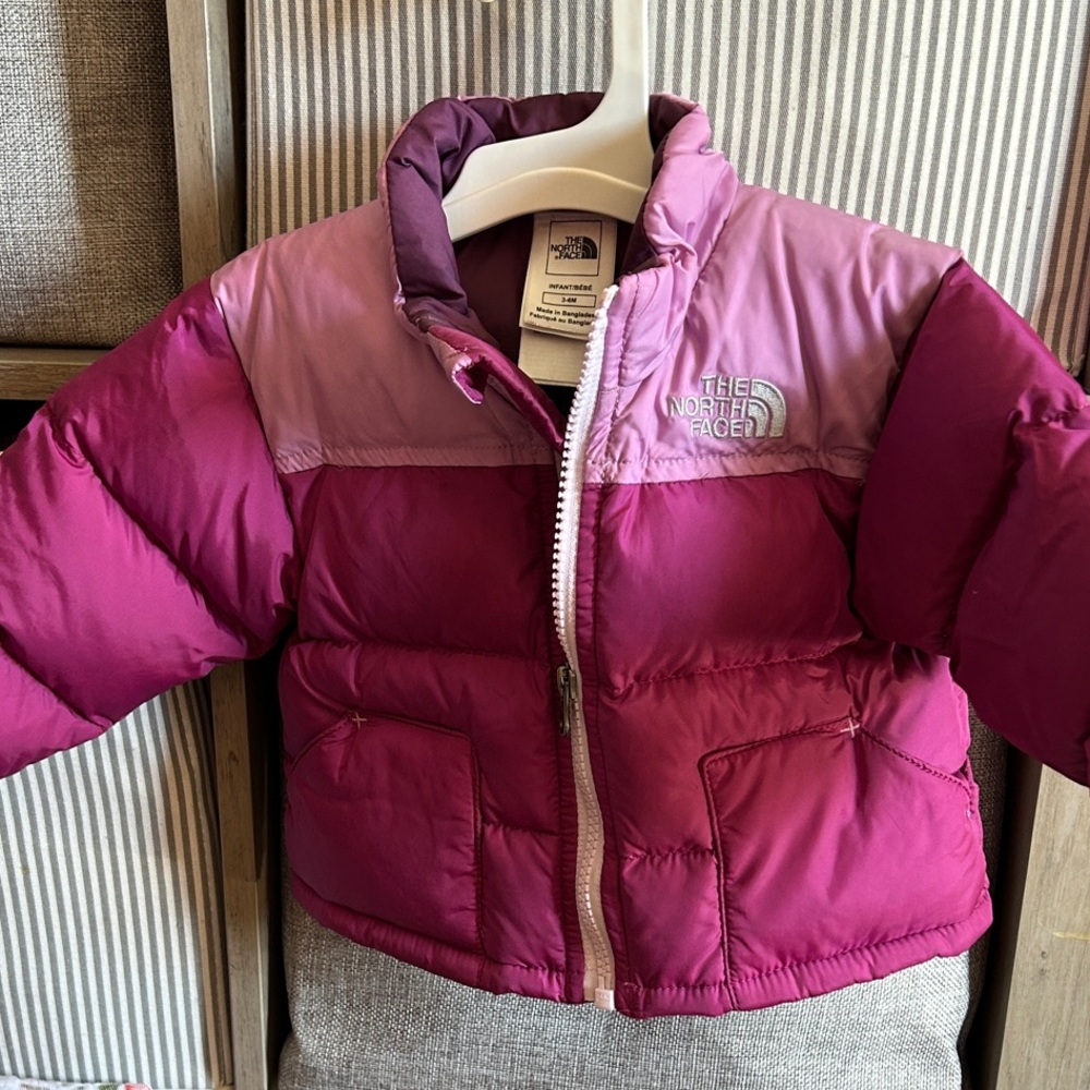 The North Face Kids Puffer Jacket - Pink and Purple